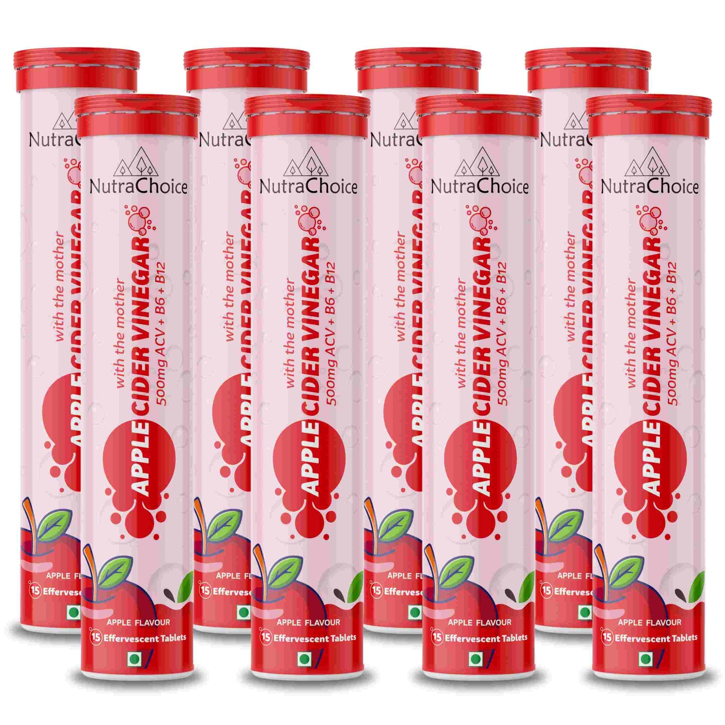 Apple Cider Vinegar Effervescent tablets with Mother for weight loss